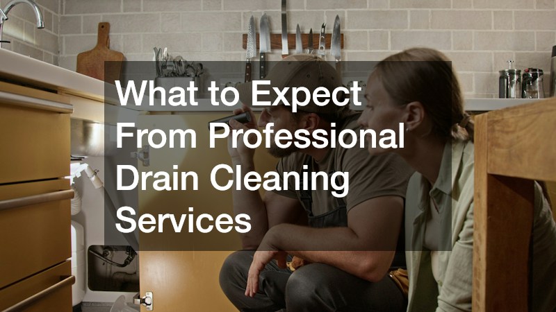What to Expect From Professional Drain Cleaning Services